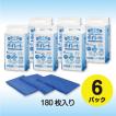 セットも処理もラクラク　使い捨てトイレバッグ　ポイレット　30枚入×6袋=180枚1箱