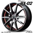 マルカサービス ホイール4本セット MID WHEELS RX-02 14インチ リム幅