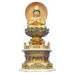 仏像 大日如来座像 円...