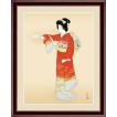 高精細デジタル版画 額装絵画 日本の名画 上村 松園 「序の舞」 F6