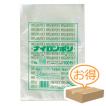福助工業 ナイロンポリ Vタイプ規格袋 No.7B4 （4000枚）巾150×長さ