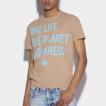 DSQUARED2 ディースクエアード S78GD0050 ONE LIFE PARTIALLY RECYCLED COTTON T-SHIRT メンズ 半袖 プリント Tシャツ 正規品 2022春夏 送料無料