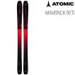 アトミックスキー板 2023 MAVERICK 95Ti スキー板 単品 (板のみ) マーベリック 95 Ti 22-23 atomic ski 2023