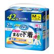 大人用紙おむつ リリーフ パンツタイプ まるで下着 2回分 ホワイト M 1個（42枚入） 花王