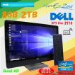 Quad HD 中古美品 一体型 大容量 送料無料 Windows 10 27インチ DELL XPS One 2710 Intel Core i7 3770S 8GB 2TB マルチ キーボード付き