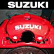 SUZUKI カスタム 耐熱デカール ステッカー  ブレーキキャリパー ドレスアップ ジムニー ソリオ スイフト ハスラー