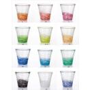 津軽びいどろ ガラスコップ 12色のグラス  アデリア 260ml カラフル ギフト雑貨 石塚硝子 通販 
