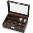 カフス タイピン 時計 眼鏡 サングラス 指輪 ブレスレット、、、各種メンズアクセサリーも収納上手なメンズボックスL カフスマニア スーツアクセサリー専門店 