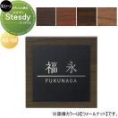 Steady　ステディ  ステンレス表札    美濃クラフト  AS-58-□          