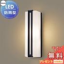 ポーチライト LGW80413LE1 縦長デザイン 電球色 オフブラック  エクステリア 屋外 ...