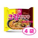 オットギ クリームジンチャンポン 130g マルチパック 4袋 / 韓国食品 韓...