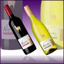 【早期割ラッピング無料】チリ産 紅白ワインセット(チリワイン)  『アルパカ』 サンタヘレナ 750ml×2本　VL20 