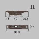トステム LIXIL 枠側ブレーキ部品 室内引戸部品　MDU762　MDQ738...