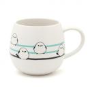 三郷陶器 シマエナガ  マグカップ(しましま) 6832-11 爆買