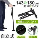 折りたたみ 杖 自立式 ライト付き 名入れ 介護 骨折 介護用品 サポーター 湿布 階段 車 乗り降り 男性用 女性用 4点杖 プレゼント ギフト おしゃれ ラッシュモール - 通販 - PayPayモール