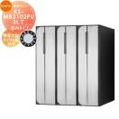 KS-MB3102PU-3LT 静音大型ダイヤル錠 横開き 3戸用    NASTA ナスタ D-ALL ディー...