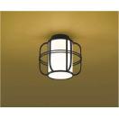 和風 照明 小型シーリングライト AH38926L 黒色 電球色・白熱球 60W相当  コイズミ...