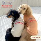 背面ロゴ タンクトップ ダックスサイズ プリント名入...