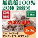 雑穀米二十穀 無農薬・無添加・有機　３００ｇ 送料無料　お試し価格　 