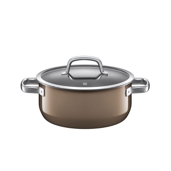 ヴェーエムエフ フュージョンテック ミネラル ローキャセロール 24cm（ダークブラス）W0514675290の商品画像