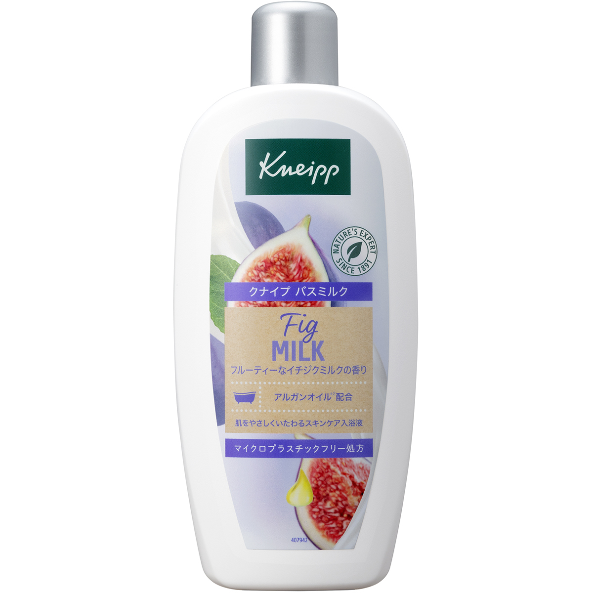 KNEIPP バスミルク イチジクミルクの香り 本体 480ml ×1 浴用入浴剤の商品画像