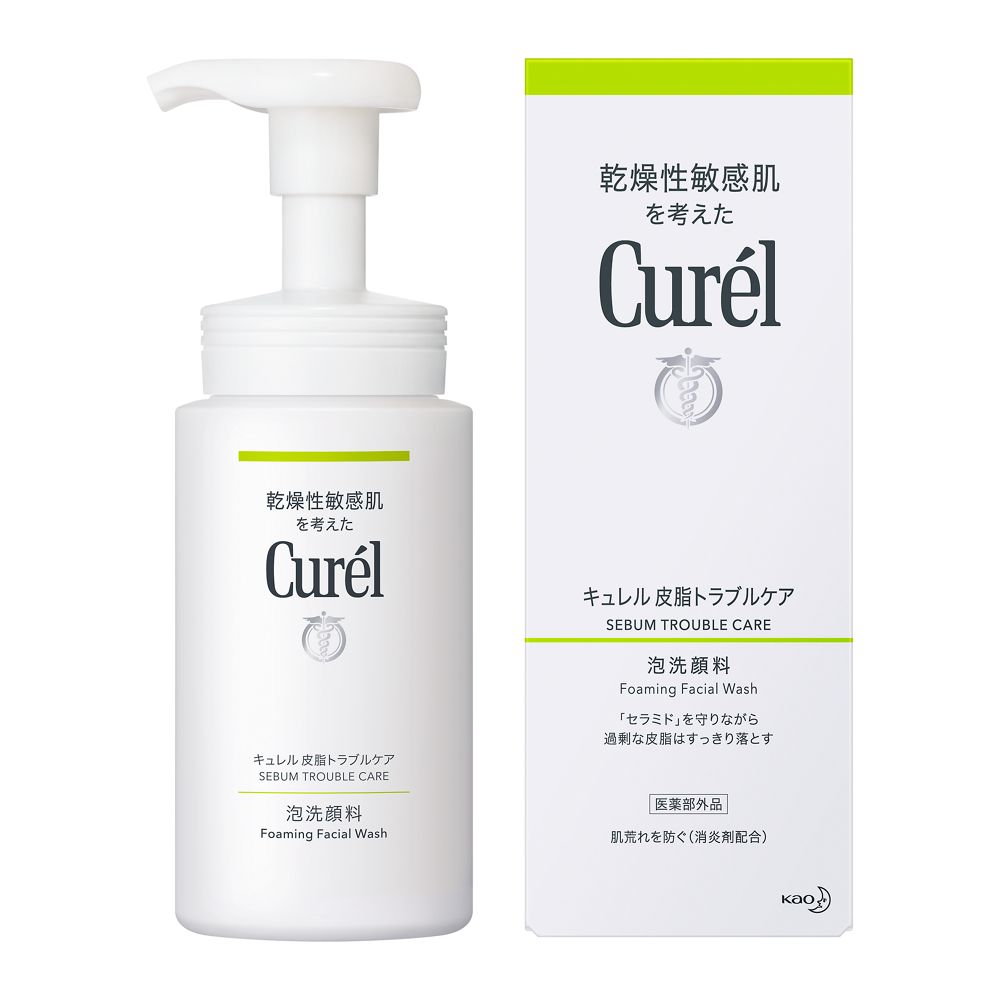 Kao キュレル 皮脂トラブルケア 泡洗顔料 150ml×1 Curel 洗顔の商品画像