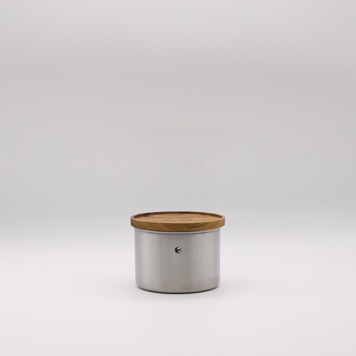 GLOCAL STANDARD PRODUCTS GLOCAL STANDARD PRODUCTS ツバメ キャニスター スタック 300ml（シルバー） ガラス瓶、キャニスターの商品画像