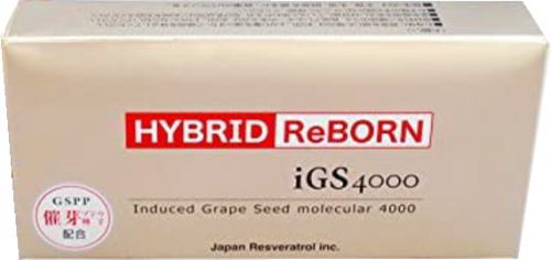  Japan less belato roll .. grape seeds GSPP iGS4000 HYBRID ReBORN 30 Capsule 3 box set 