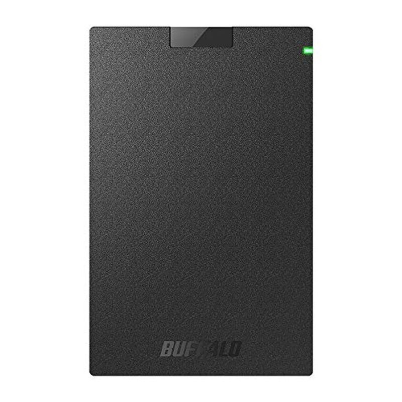 BUFFALO HD-PGAC2U3-BA [HD-PGAC-Aシリーズ 2TB ブラック] HDD、ハードディスクドライブの商品画像