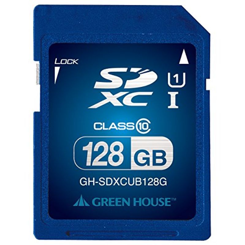 グリーンハウス GH-SDXCUB128G （128GB） SDカードの商品画像