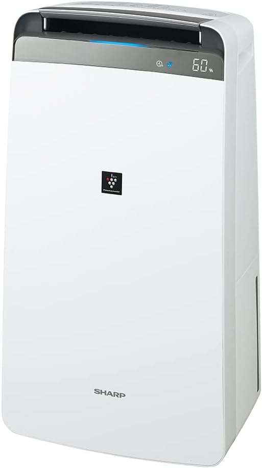 SHARP シャープ 衣類乾燥除湿機 【コンプレッサー方式/16L/プラズマクラスター7000/ホワイト】 CV-R180-W 除湿機の商品画像