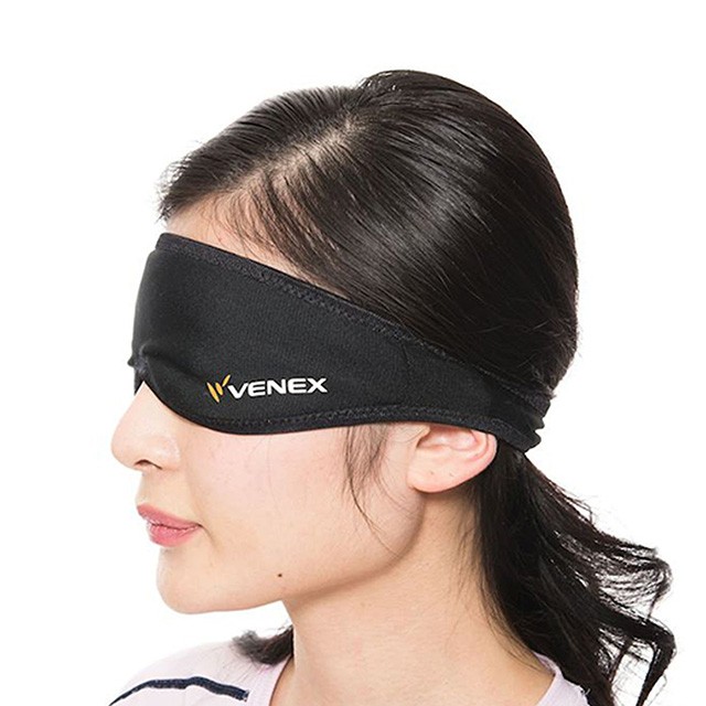 VENEXbeneks recovery - wear eye mask black 