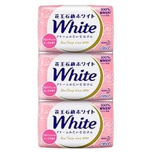 花王石鹸ホワイト アロマティック・ローズの香り バスサイズ 130g 3コパック×1の商品画像