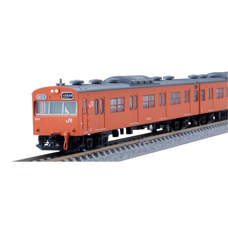 トミーテック トミックス JR 103系通勤電車（JR西日本仕様・黒サッシ・オレンジ）基本セット 98455 トミックス NゲージのJR、国鉄車両の商品画像