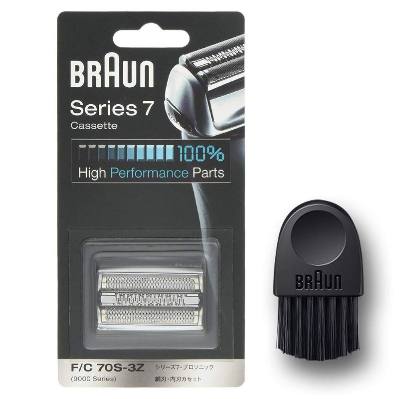 BRAUN シェーバー替刃 シリーズ7 F/C70S-3Z-b ブラシ付き BRAUN Series 7 メンズシェーバー替刃、アクセサリーの商品画像