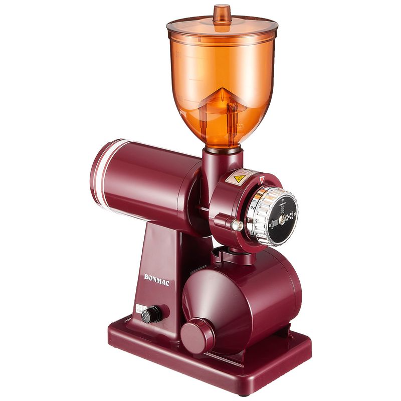 ボンマック コーヒーミル BM-250N-RD（レッド） 電動コーヒーミル