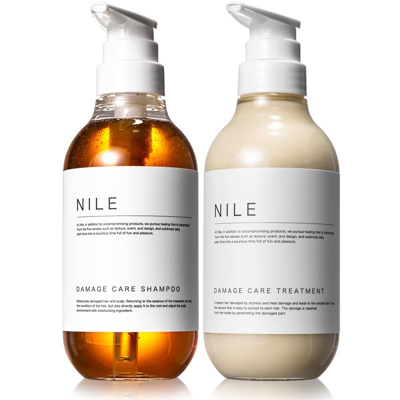 NILE ダメージケア シャンプー＆トリートメント セット（400ml＋400ml）×1個の商品画像