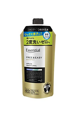 Kao 花王 エッセンシャル（リニューアル前）フリー＆イージー シャンプー つめかえ 300ml×1個 Essential メンズシャンプー、リンスの商品画像