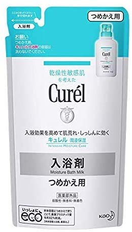 キュレル 薬用入浴剤 詰替用 360ml×3の商品画像