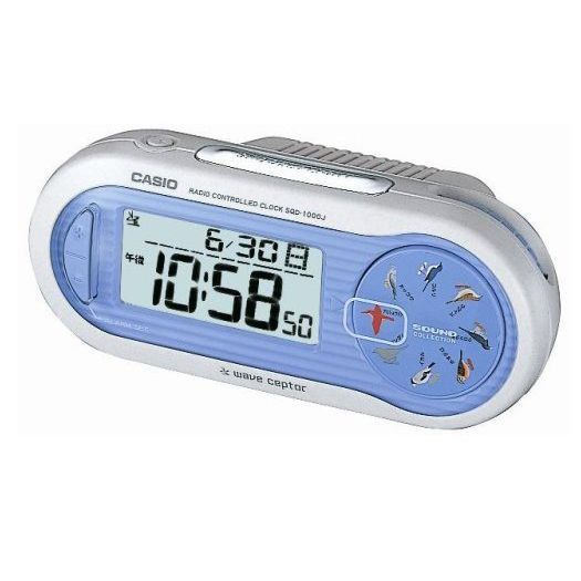 カシオ SQD-1000SJ-2JF 目覚まし時計の商品画像