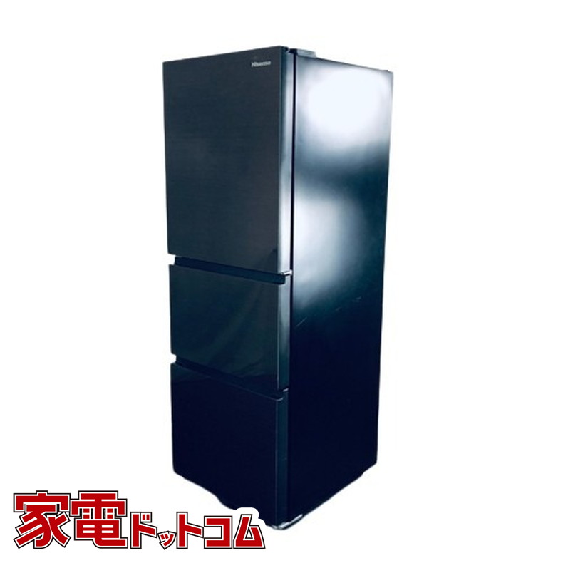 冷凍冷蔵庫 配送設置料込 2021年 HR-G2801-BR 霜取り不要 3ドア 右開き 