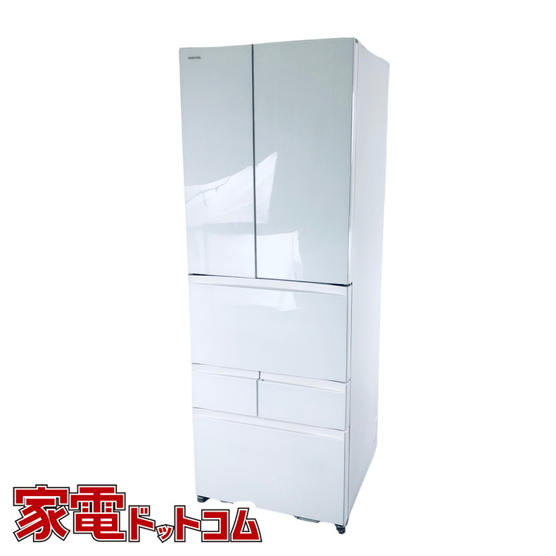 東芝 ベジータ GR-K510FD（ZW）（クリアシェルホワイト） 冷蔵庫の商品画像