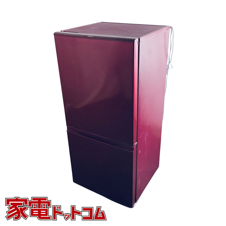 AQUA アクア 冷凍冷蔵庫 157L 2018年製 ルージュ レッド 2ドア AQR-16G AQR-16H-R 冷蔵庫 ルージュ [157L /2ドア /右開きタイプ] AQUA｜アクア