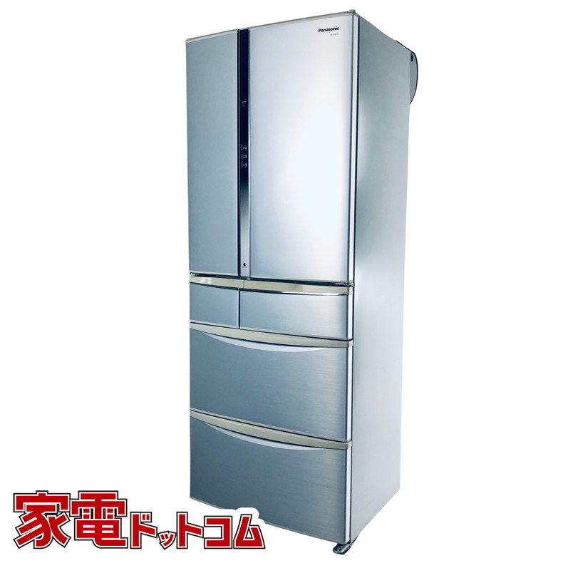 Panasonic 6ドア冷凍冷蔵庫 451L 自動製氷 NR-F456T-S 2012年製 