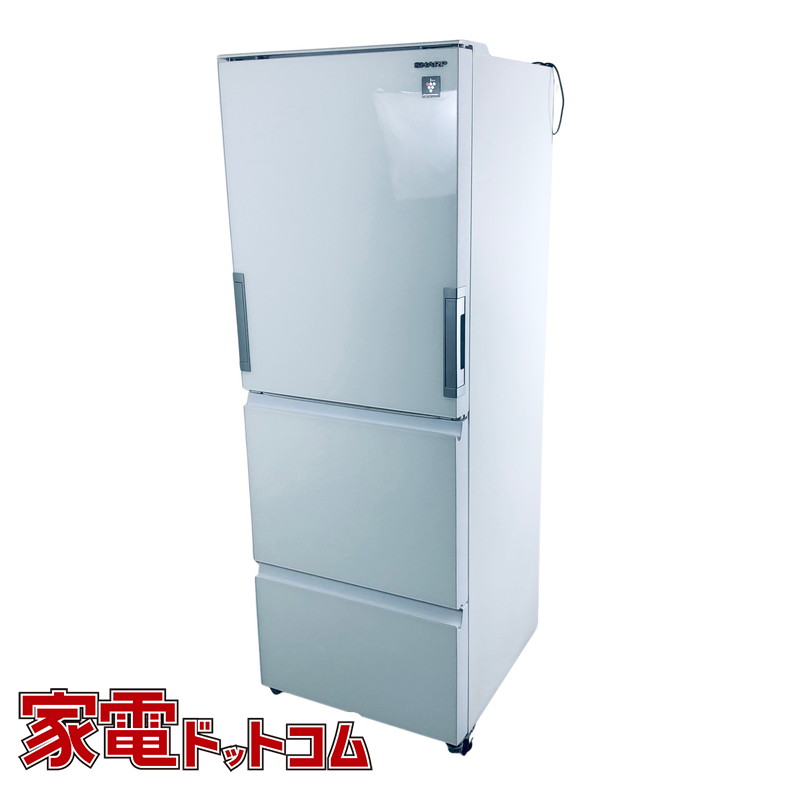 冷蔵庫 SHARP シャープ SJ-GW35F-W プラズマクラスター ピュアホワイト