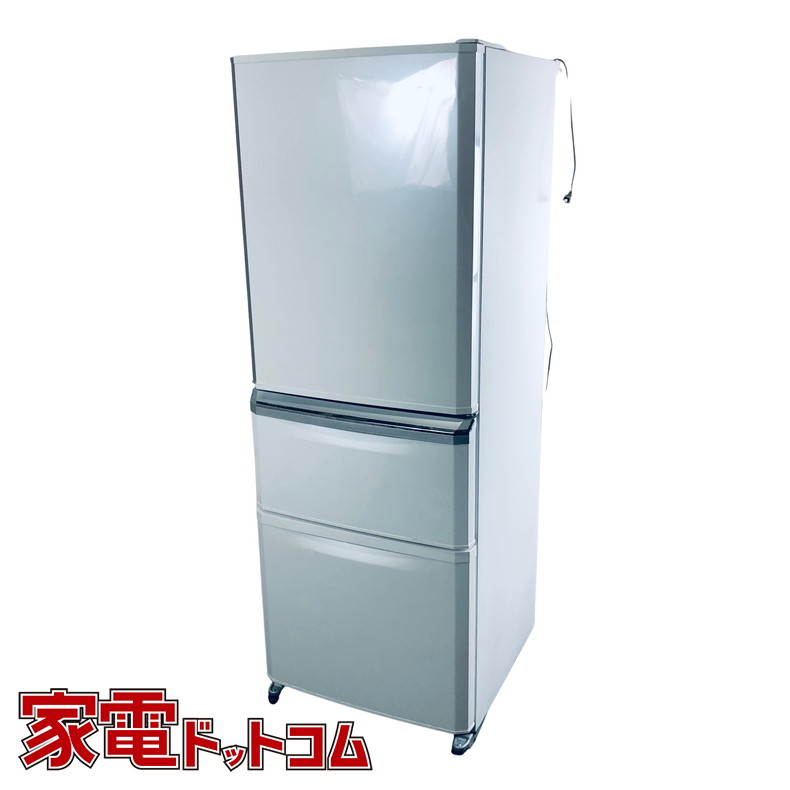 ♻️ MR-C34A-W 冷蔵庫 ‼️‼️パールホワイト [3ドア /右開きタイプ