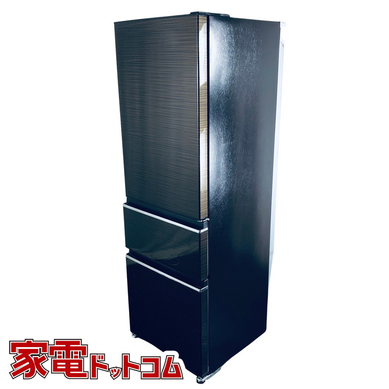 【美品‼️】MITSUBISHI ノンフロン冷凍冷蔵庫 MR-CX37F-BR 三菱電機 MR-CX37F-BR （グロッシーブラウン） 冷蔵庫 - 最安値