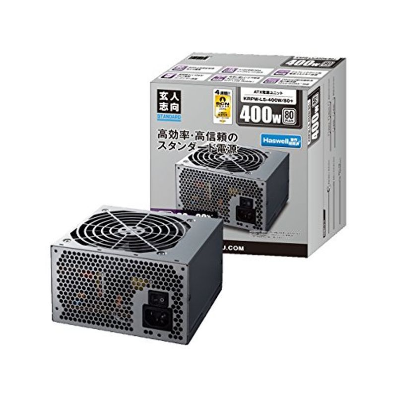 玄人志向 Krpw L5 400w 80 電源ユニット 最安値 価格比較 Yahoo ショッピング 口コミ 評判からも探せる