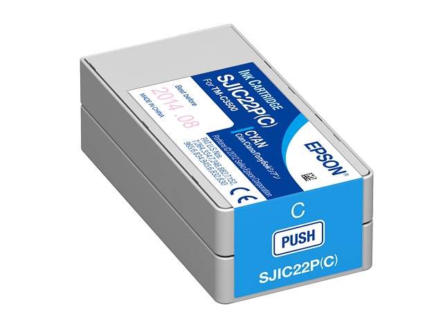 エプソン エプソン インクカートリッジ SJIC22PC（シアン）×1個 インクジェットプリンター用インクカートリッジの商品画像