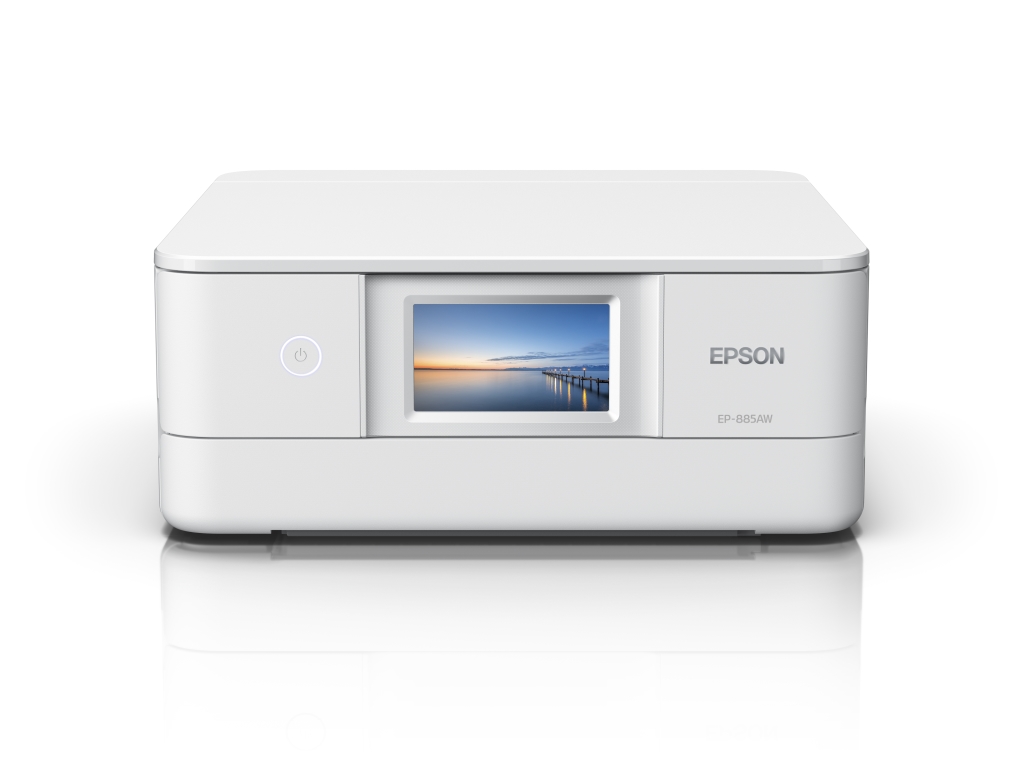 エプソン カラリオ EP-885AW（ホワイト） カラリオ インクジェットプリンター、インクジェット複合機の商品画像